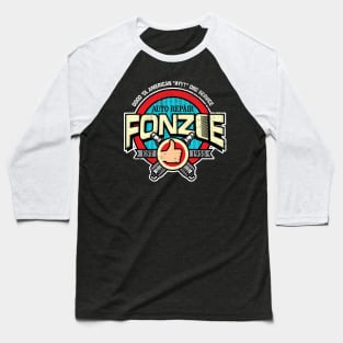 Fonzie Auto Repair Baseball T-Shirt